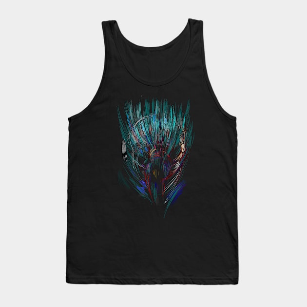 sci-fi - abstract / horror bizarre Tank Top by Nikokosmos